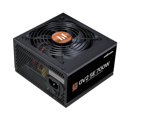 Zalman ZM700-GV2SE блок питания 700 W 20+4 pin ATX ATX Черный