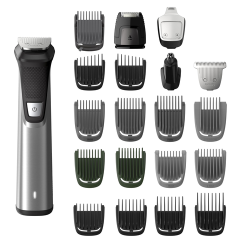 Philips MULTIGROOM Series 7000 MG7750/59 body groomer/shaver Black, Stainless steel – image 2