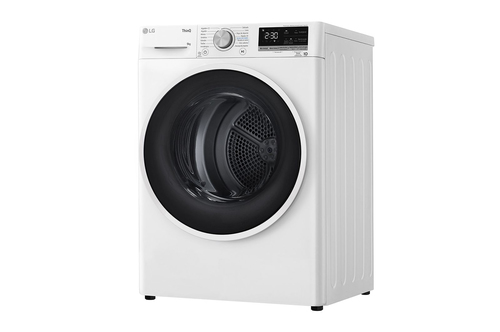 LG RH90V5AV6N secadora Independiente Carga frontal 9 kg Blanco