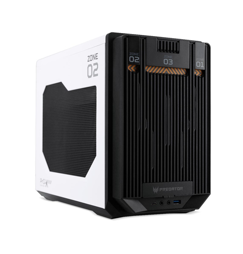 Acer DC.Z3XEE.001 computer case Desktop Black, White