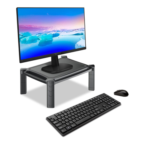 Techly ICA-MS 401 desktop arbejdsplads med siddestativ