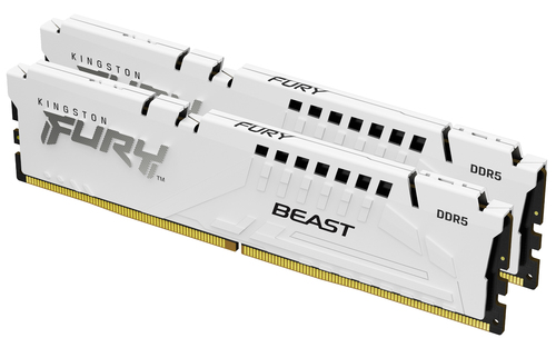 KF560C40BWK2-64 MEMORIA RAM DIMM KINGSTON FURY BEAST BLANCO XMP 64GB KIT DE 2 DDR5 6000MTS CL40 KF560C40BWK2 64