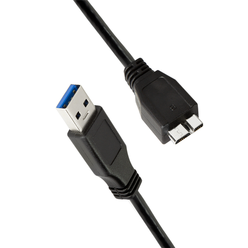Logilink USB Kabel A -> micro B St/St 1.00m zwart, afbeelding 2