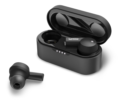 Philips TAT5505BK/00 наушники/гарнитура Беспроводной Вкладыши Calls/Music USB Type-C Bluetooth Черный