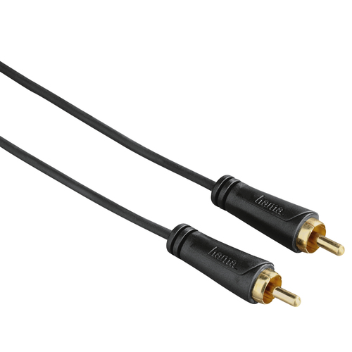 Hama 00179273 аудио кабель 1,5 m RCA Черный