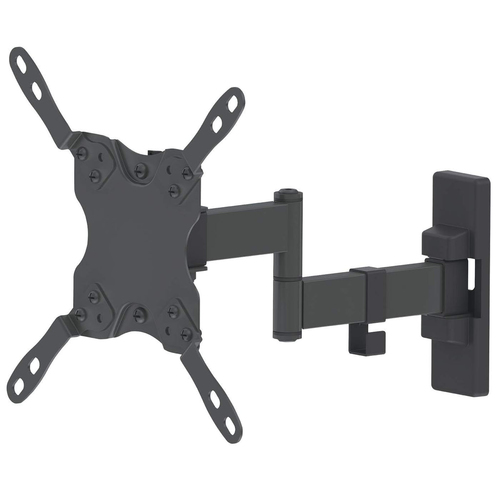 Manhattan Soporte de pared para TV/monitores (Articulado), pantallas 13"–42", Compatibilidad VESA: de 75x75 a 200x200 mm (verifique las dimensiones de los cuatro orificios de montaje traseros), carga máxima 20 kg, negro imagen 1