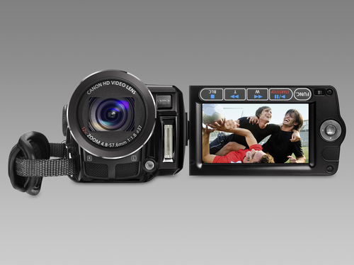 Canon HF11 High Definition Digital HDD Camcorder + Case & HDMi Cable – image 3