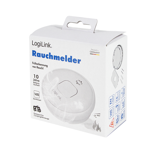 Logilink Rauchmelder mit VdS-Zulassung, 10 Jahre Batterie, afbeelding 8
