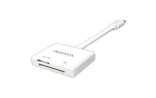 ADATA AMFICRWH+ASDH32GUICL10-R card reader Lightning White