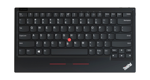 Lenovo ThinkPad Trackpoint II клавиатура Универсальная РЧ беспроводной + Bluetooth QWERTY Британский английский Черный