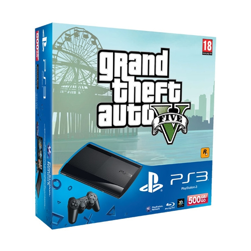 Sony Interactive Entertainment PlayStation 3 500GB + GTA V