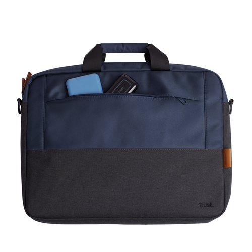 Trust Lisboa Draagtas voor laptop van 16 inch Laptop tas Blauw, afbeelding 2