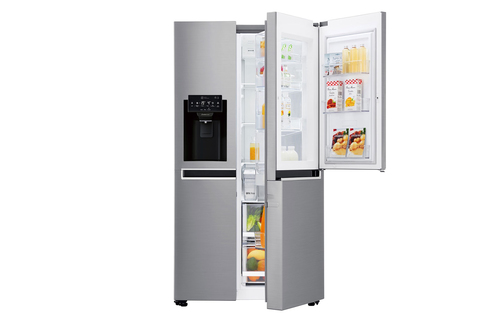 LG GSJ761PZZZ side-by-side refrigerator Freestanding