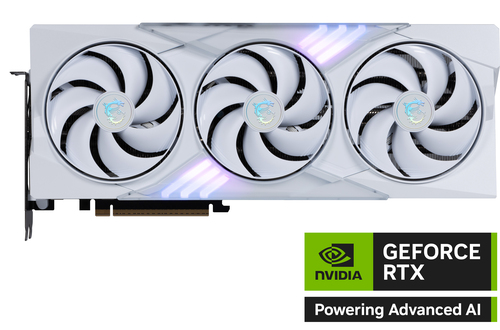MSI GeForce RTX 5080 16G GAMING TRIO OC WHITE grafische kaart, afbeelding 3