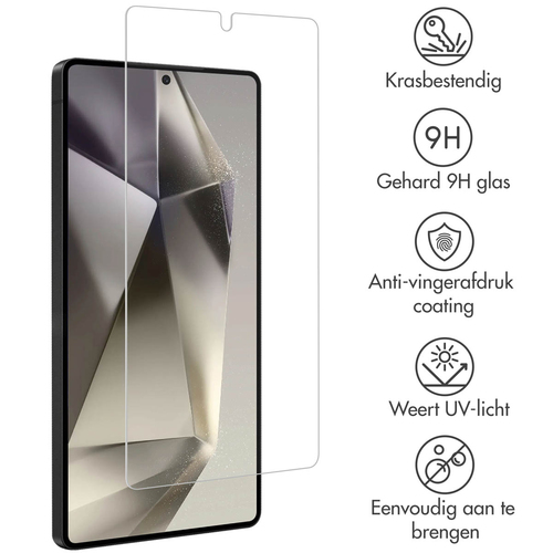 Accezz Gehard Glas Screenprotector 2-pack Samsung Galaxy S25 Ultra, afbeelding 2