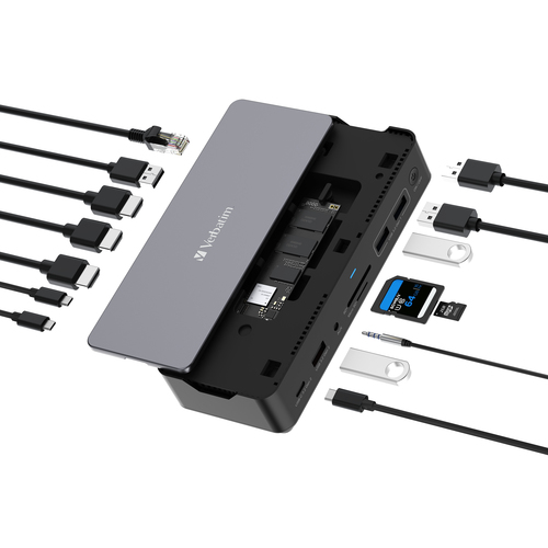Verbatim CDS-15SSD Wired USB 3.2 Gen 1 (3.1 Gen 1) Type-C Black, Grey – image 5