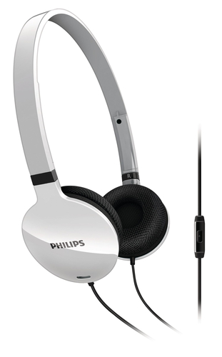 Philips SHL1705WT/10 headphones/headset Wired Head-band Calls/Music White