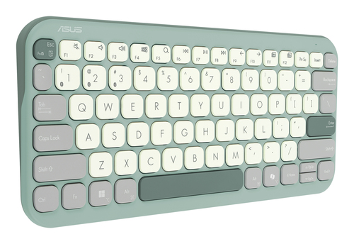 Asus Marshmallow KW100 Wireless Keyboard - Green Tea Latte, Green - image 7
