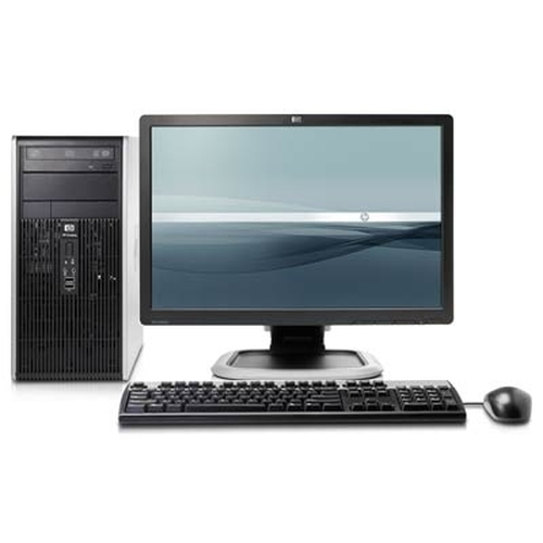 HP Compaq dc5800 Intel Core™2 Duo Processor E8200 Microtower PC and L2245w Flat Panel Monitor