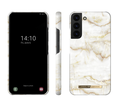 iDeal of Sweden Printed Case Galaxy S22P Golden Pearl Marble – image 2