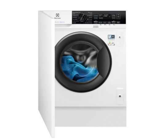 Electrolux EW7W3816BI washer dryer Built-in Front-load Black, White