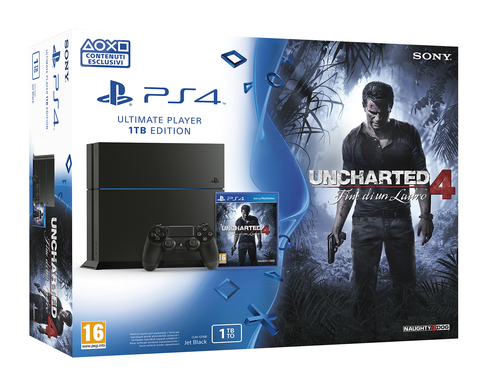 Sony Interactive Entertainment PS4 1TB + Uncharted 4