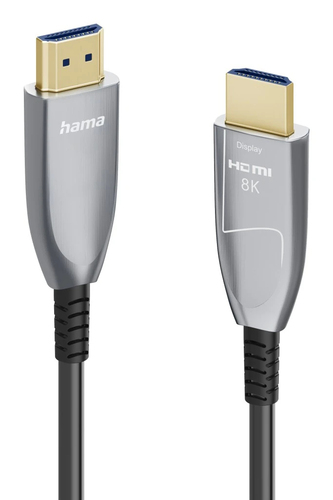 Hama 00202036 HDMI кабель 15 m HDMI Тип A (Стандарт) Черный, Серый, Серебристый