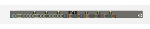 Vertiv Geist MNU3EHB1-36PNB8-5CS15A0A10-S-A power distribution unit (PDU) 24 AC outlet(s) 0U