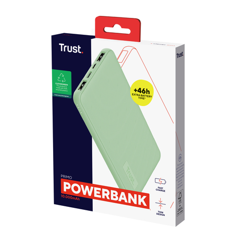 PRIMO 10.000 POWERBANK ECO GREEN, afbeelding 5