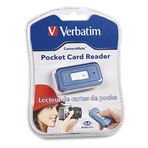 Verbatim CameraMate™ Pocket Reader (MS/MS Pro)