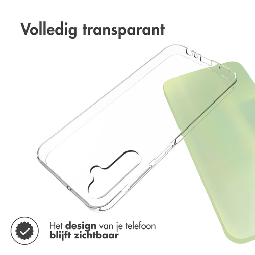 Accezz Clear Backcover Samsung Galaxy A15 (5G/4G) - Transparant, afbeelding 2