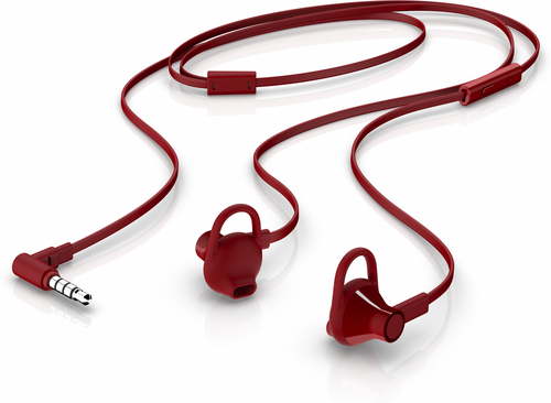 HP Earbuds Red Headset 150