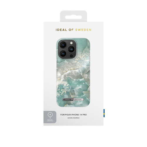 iDeal of Sweden Printed Case MagSafe iPhone 14 Pro Azura Marble – image 3