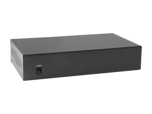 LevelOne 10-Port Gigabit PoE Switch, 8 PoE Outputs, 2 x SFP, 802.3at/af PoE – image 6