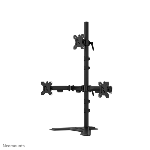 Neomounts DS45-600BL2-1 Monitorstandaard voor drie schermen 10-32" monitorarm, afbeelding 2
