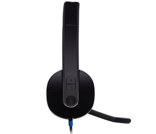 Logitech 981-000510 auricular y casco Auriculares Alámbrico Diadema Oficina/Centro de llamadas Negro imagen 1