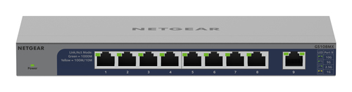 NETGEAR 8PT GIG UM +1P 10G Switch