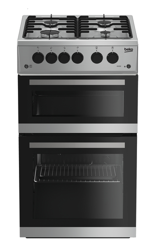 Beko KDVG592 Freestanding cooker Gas Silver