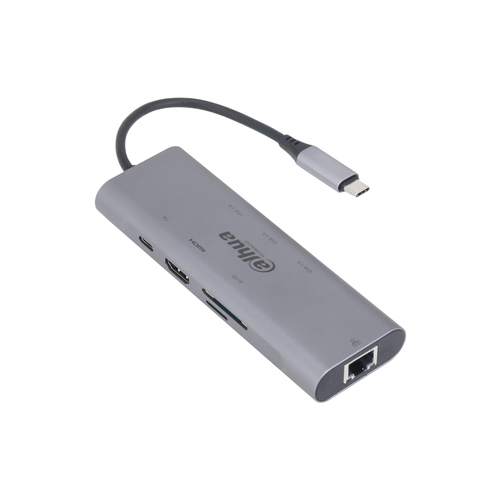 Dahua Technology 8 in 1 USB 3.1 Type-C to USB 3.0 + HDMI + RJ45 + SD/TF + PD Docking Station – image 3