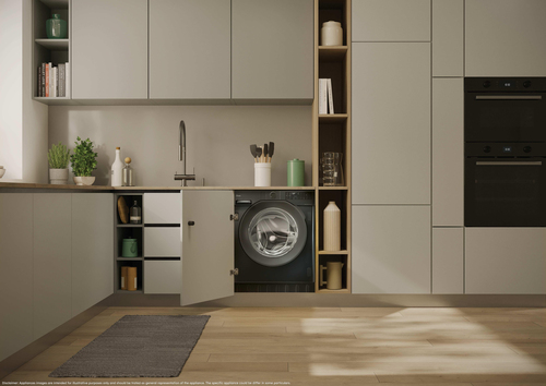 Hoover BH4S696M6DR9B-80 washer dryer Built-in Front-load Black – image 7