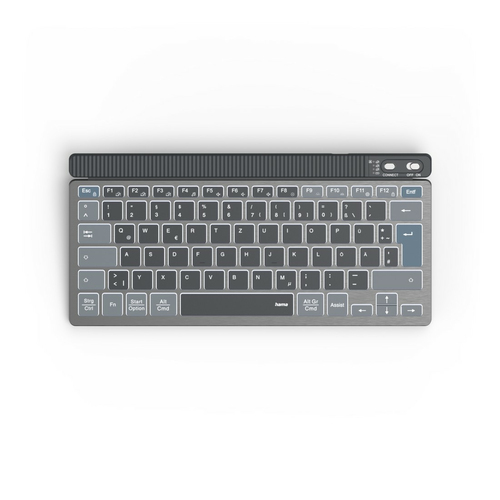 Hama WK-700 клавиатура Дом/офис Bluetooth QWERTZ Немецкий Антрацит, Черный, Синий