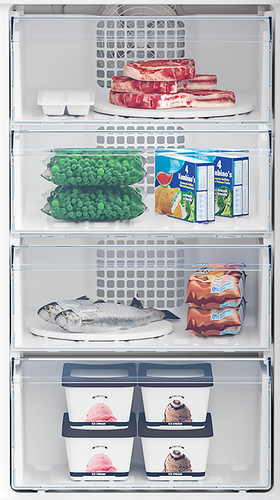 Beko CFG4582DS 50/50 Fridge Freezer - Silver/Grey - image 8