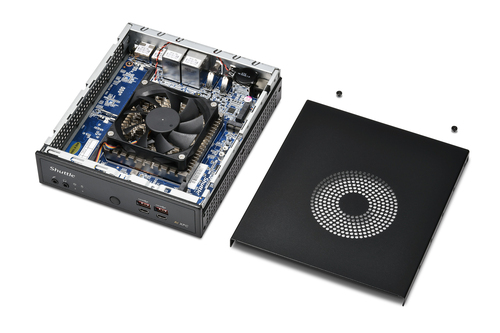 Shuttle Slim AI PC DN11H5 Intel Core Ultra 5 125H, Intel Arc graphics, 2xHDMI, 2x DP, 4x 2.5Gbit LAN, afbeelding 6