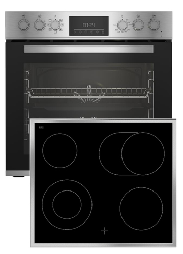 Beko BBUM12322X cooking appliance set Ceramic hob Electric