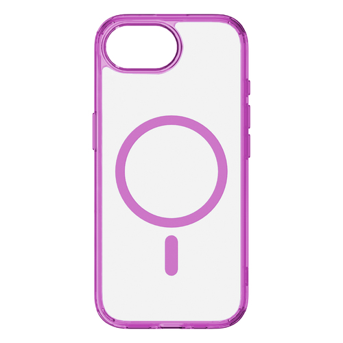 Cellularline Iconic Mag - iPhone 16e/17e Transparent case with colored edges compatible with Magsafe ecosystem – image 6