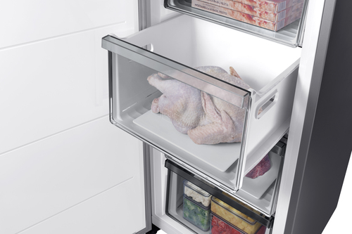 Samsung RZ32C7BDES9/EU 60cm Freestanding Frost Free Freezer - Refined Inox - image 3