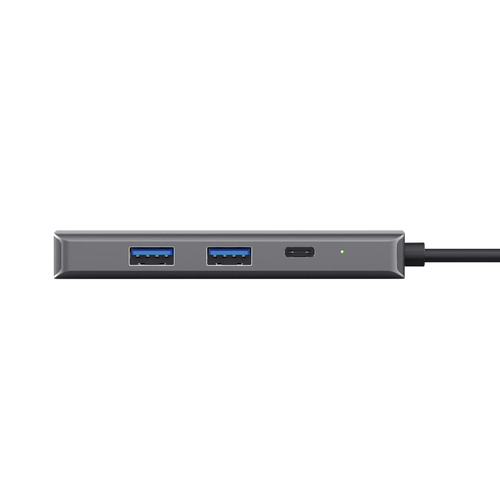 Trust Dalyx 6-in-1 USB-C-adapter USB Hub Zilver, afbeelding 7
