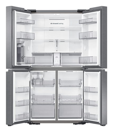 Samsung RF59C701ES9 4 Door Fridge Freezer With Ice & Water - Silver - image 2