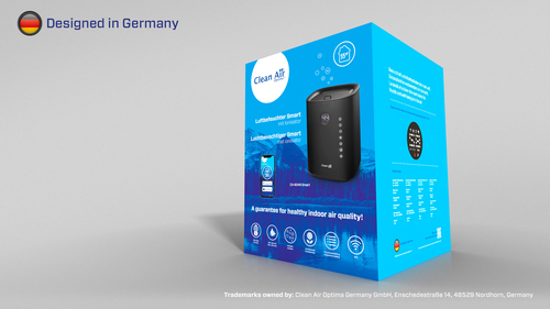 Clean Air Optima CA-605B Smart top filling Luchtbevochtiger Zwart, afbeelding 9