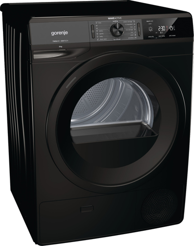 Gorenje DE82ILB/G сушилка для белья Отдельно стоящий Фронтальная загрузка 8 kg Черный